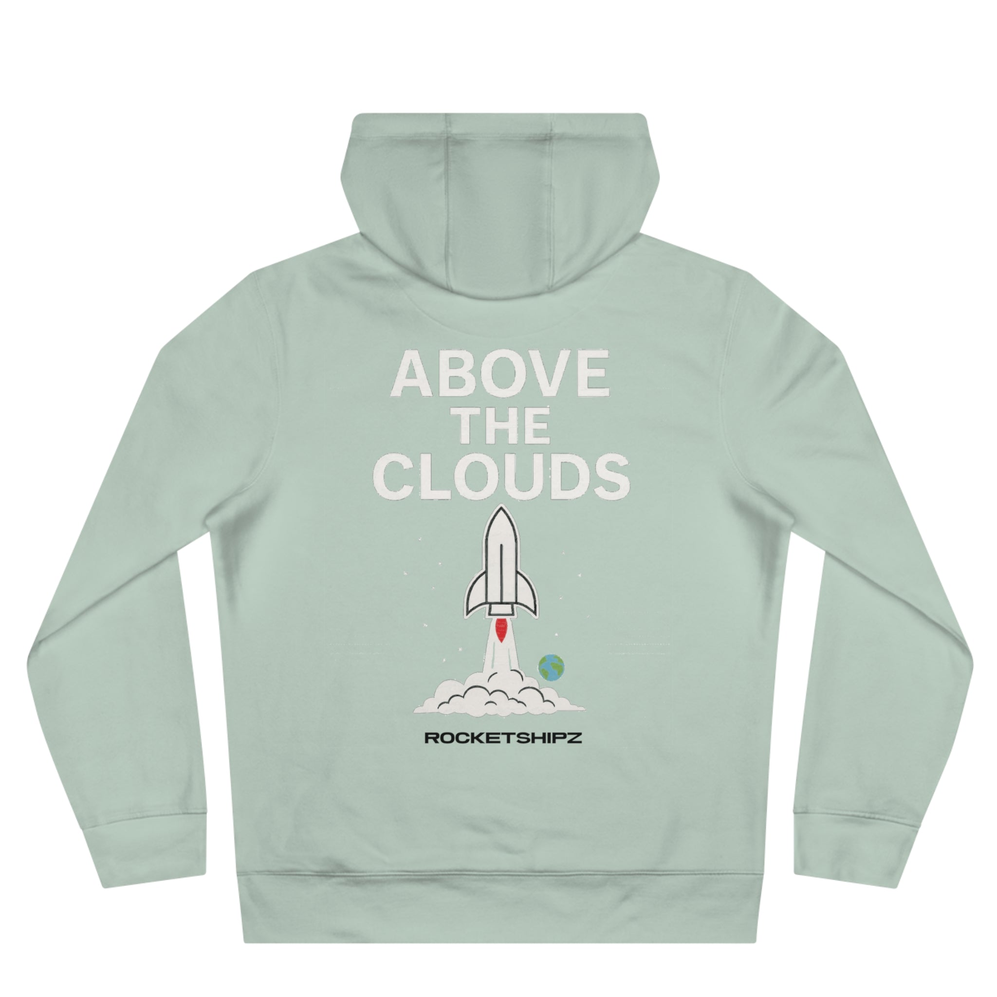 Rocketshipz "Above the Clouds" Hoodie — King Hooded Sweatshirt
