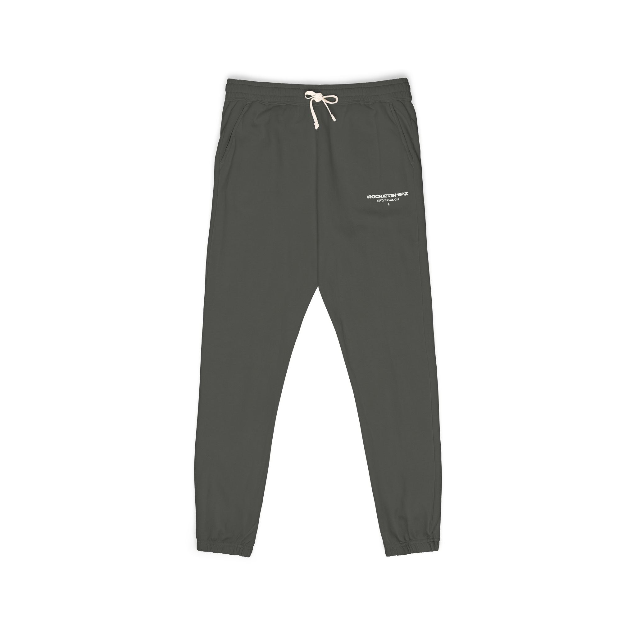Rocketshipz 'Ground Zero" Garment-Dyed Fleece Sweatpants — Hero Joggers