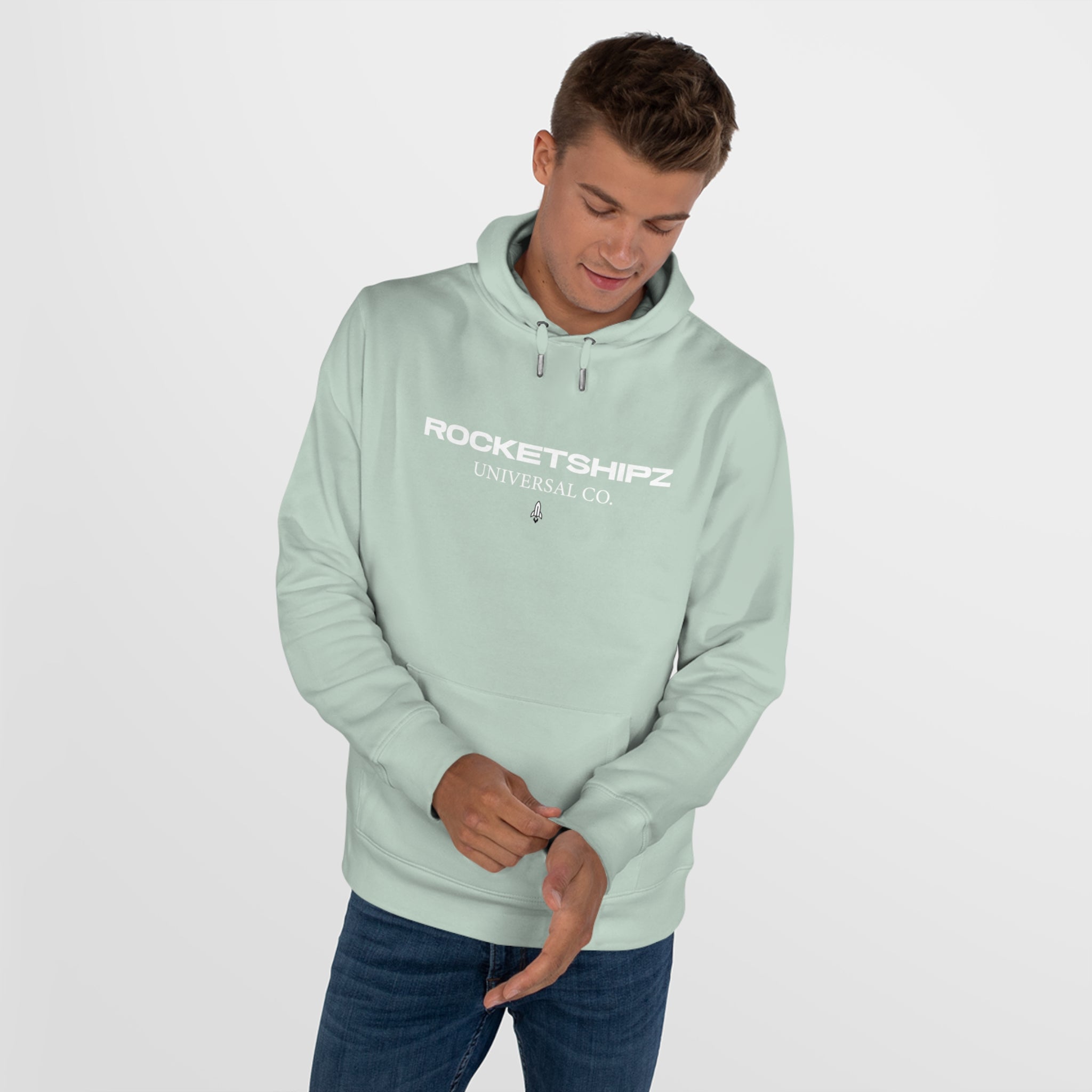 Rocketshipz "Above the Clouds" Hoodie — King Hooded Sweatshirt