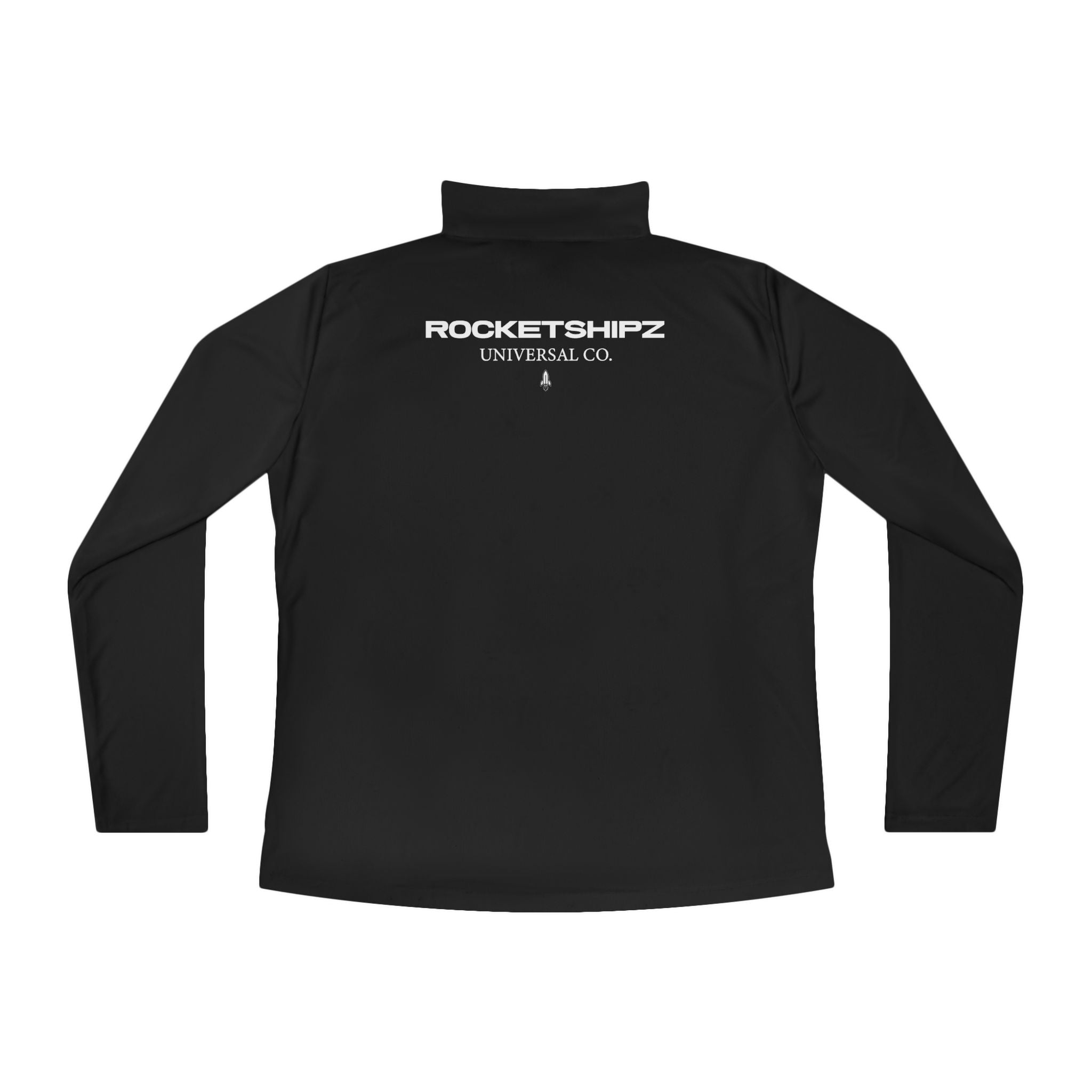 Rocketshipz "Longitude" Quarter-Zip Pullover – Lightweight Performance Top