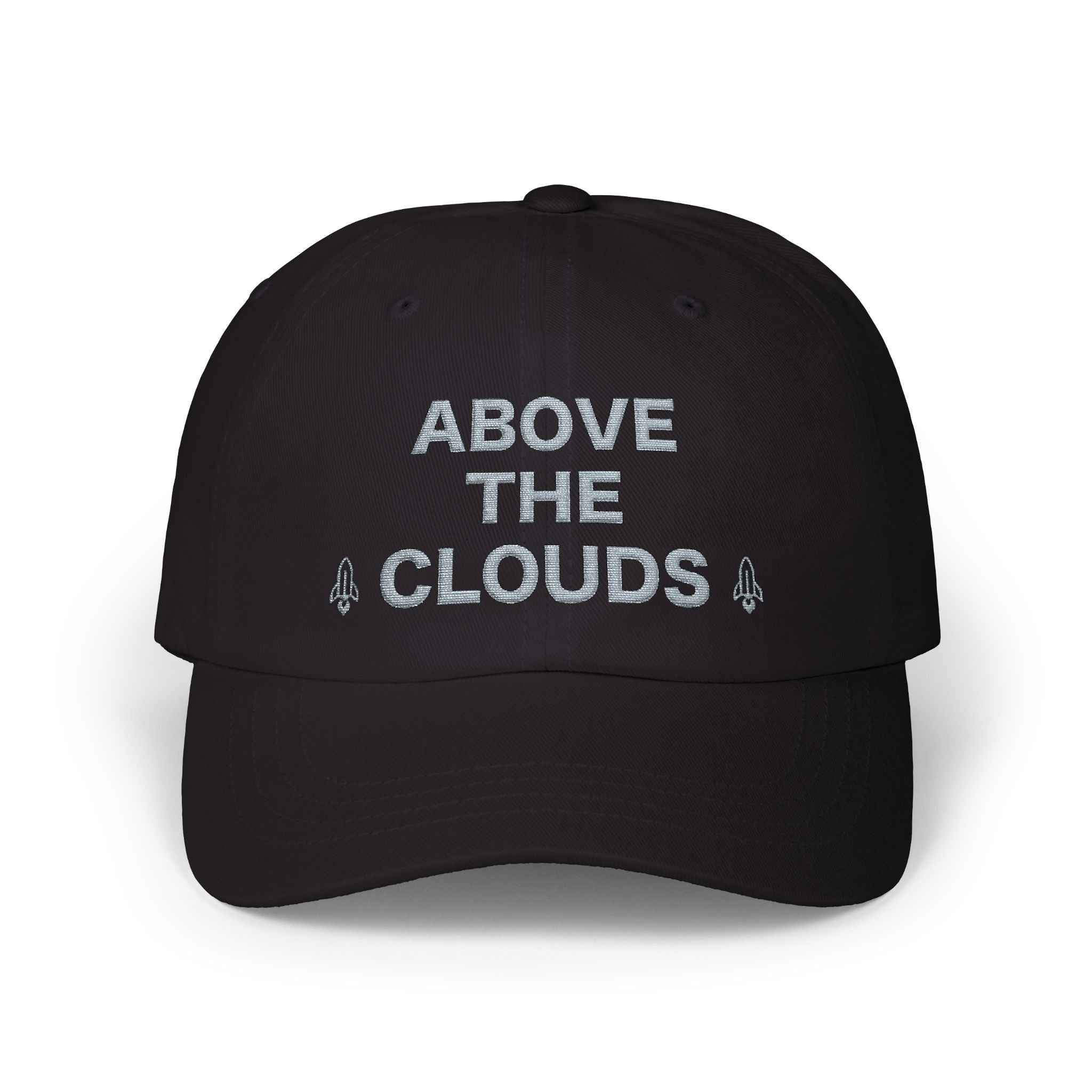 Rocketshipz "Above the Clouds" Dad Cap – Embroidered Truckers Hat