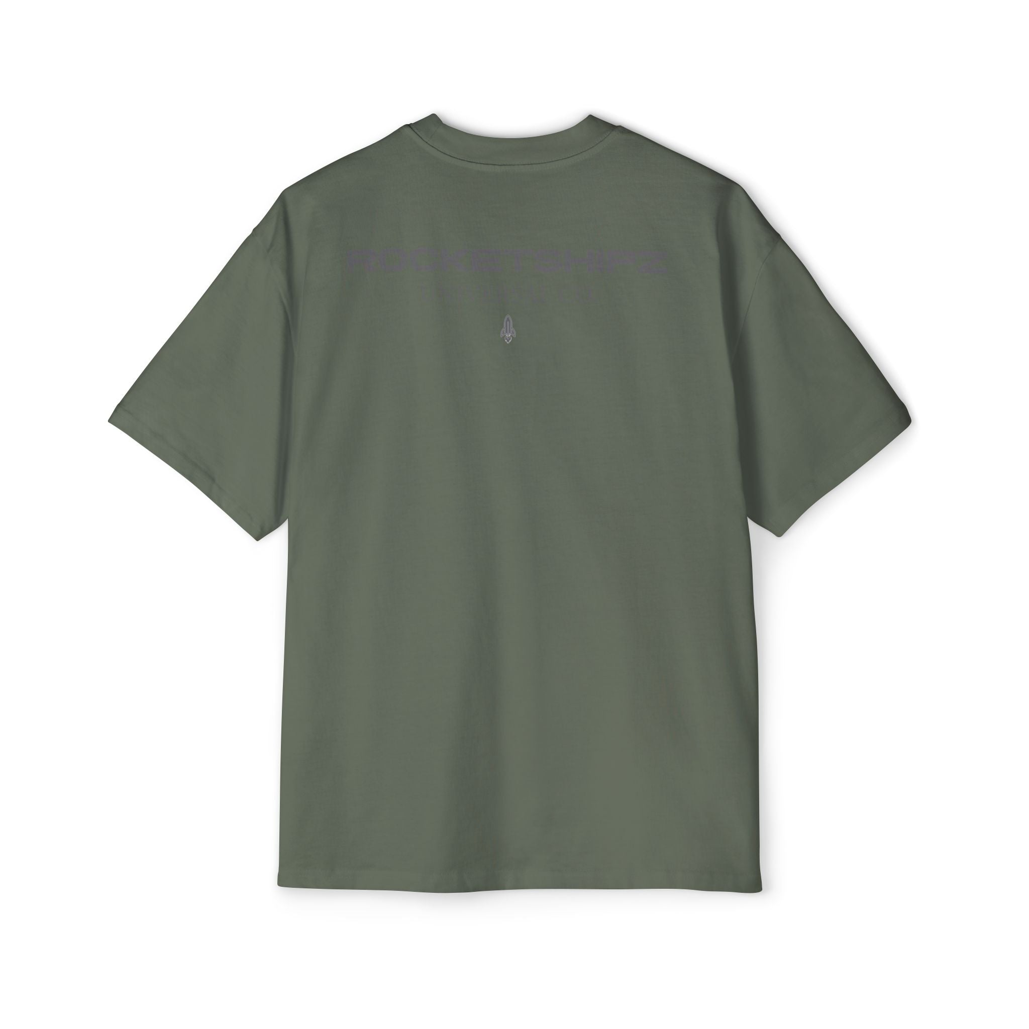"Same Ship, Different Day" Rocketshipz Astronaut Graphic Tee — Men’s Oversized T-Shirt