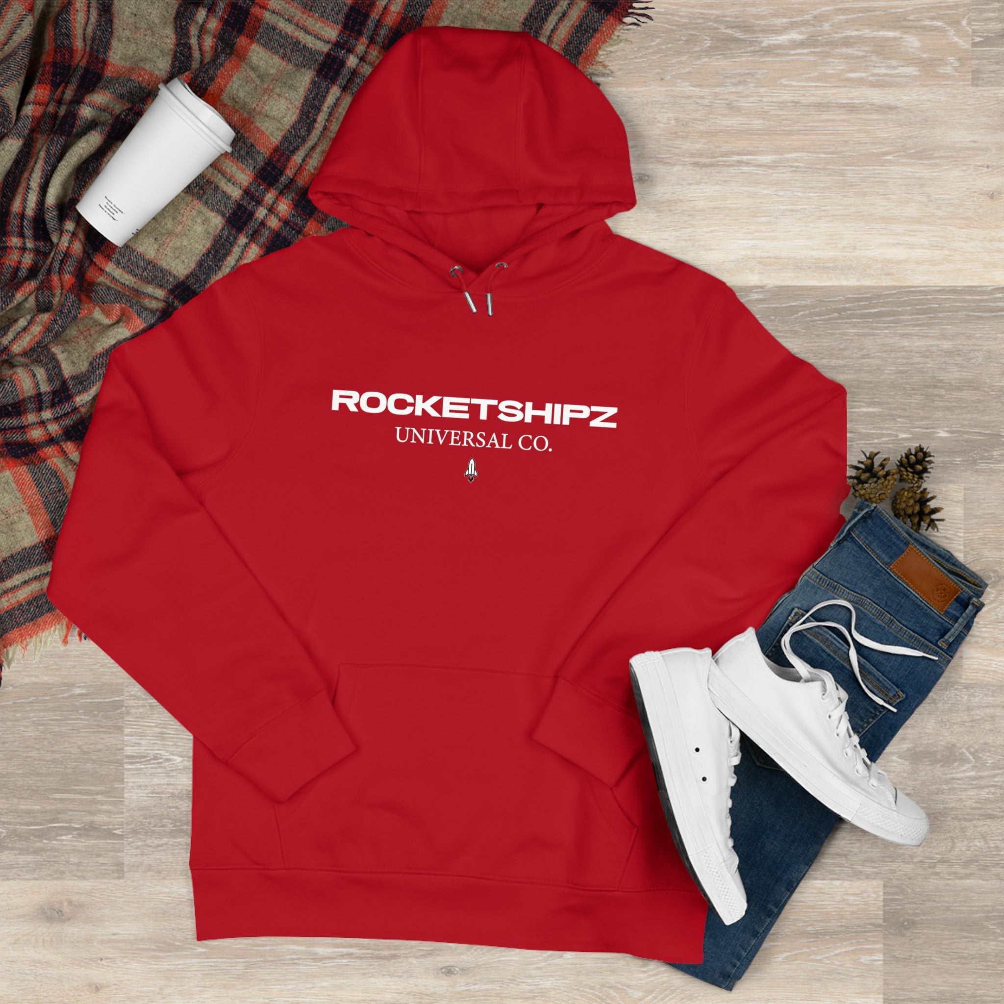 Rocketshipz "Above the Clouds" Hoodie — King Hooded Sweatshirt