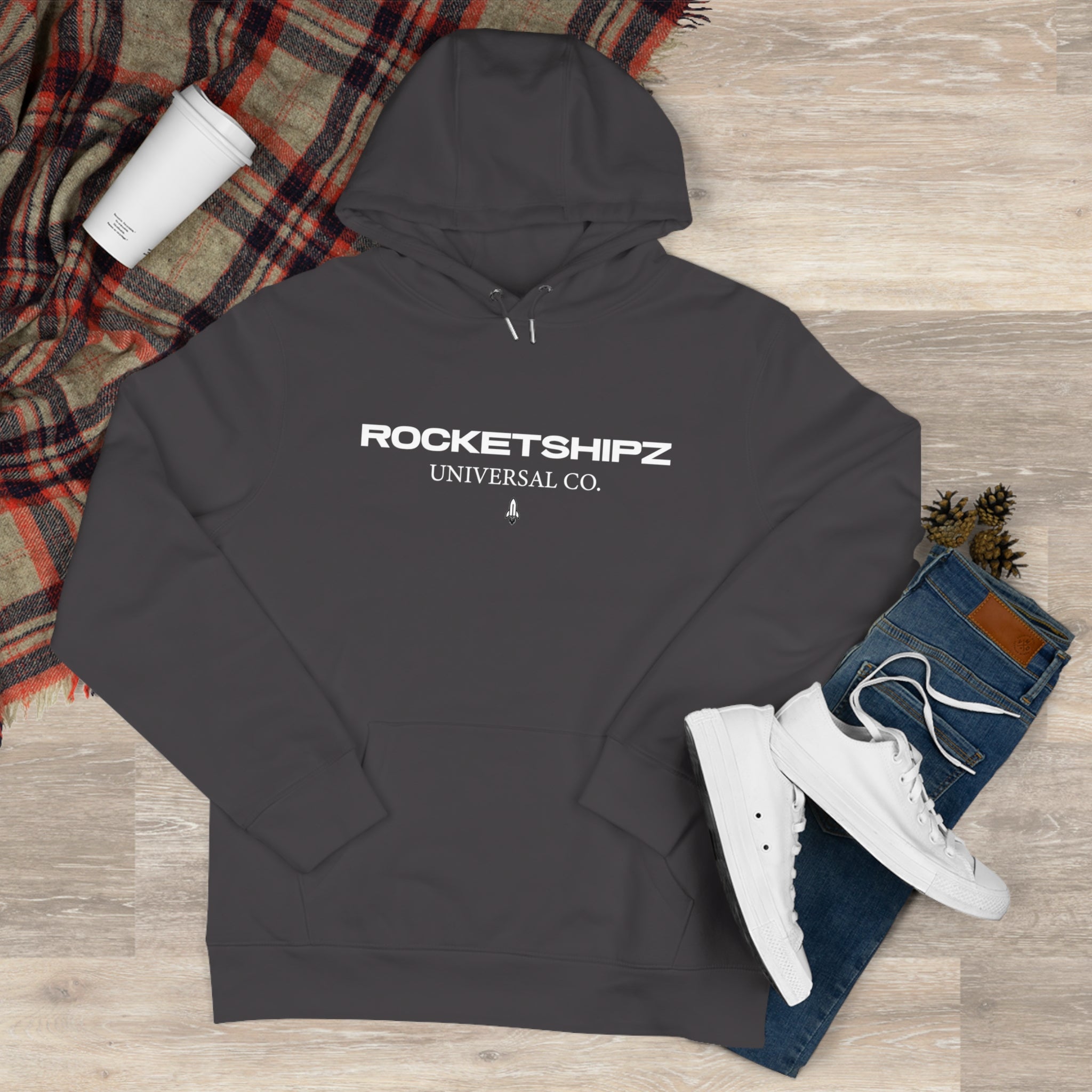 Rocketshipz "Above the Clouds" Hoodie — King Hooded Sweatshirt