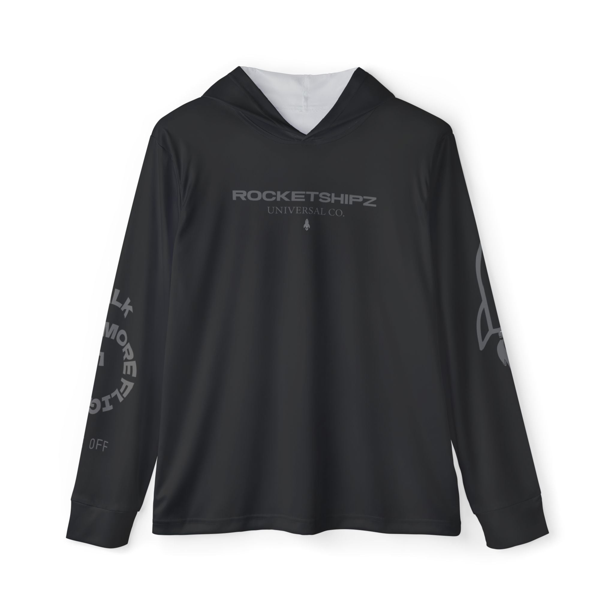 Rocketshipz "Dark Matter" Athletic Hoodie — Performance Warmup Hoodie