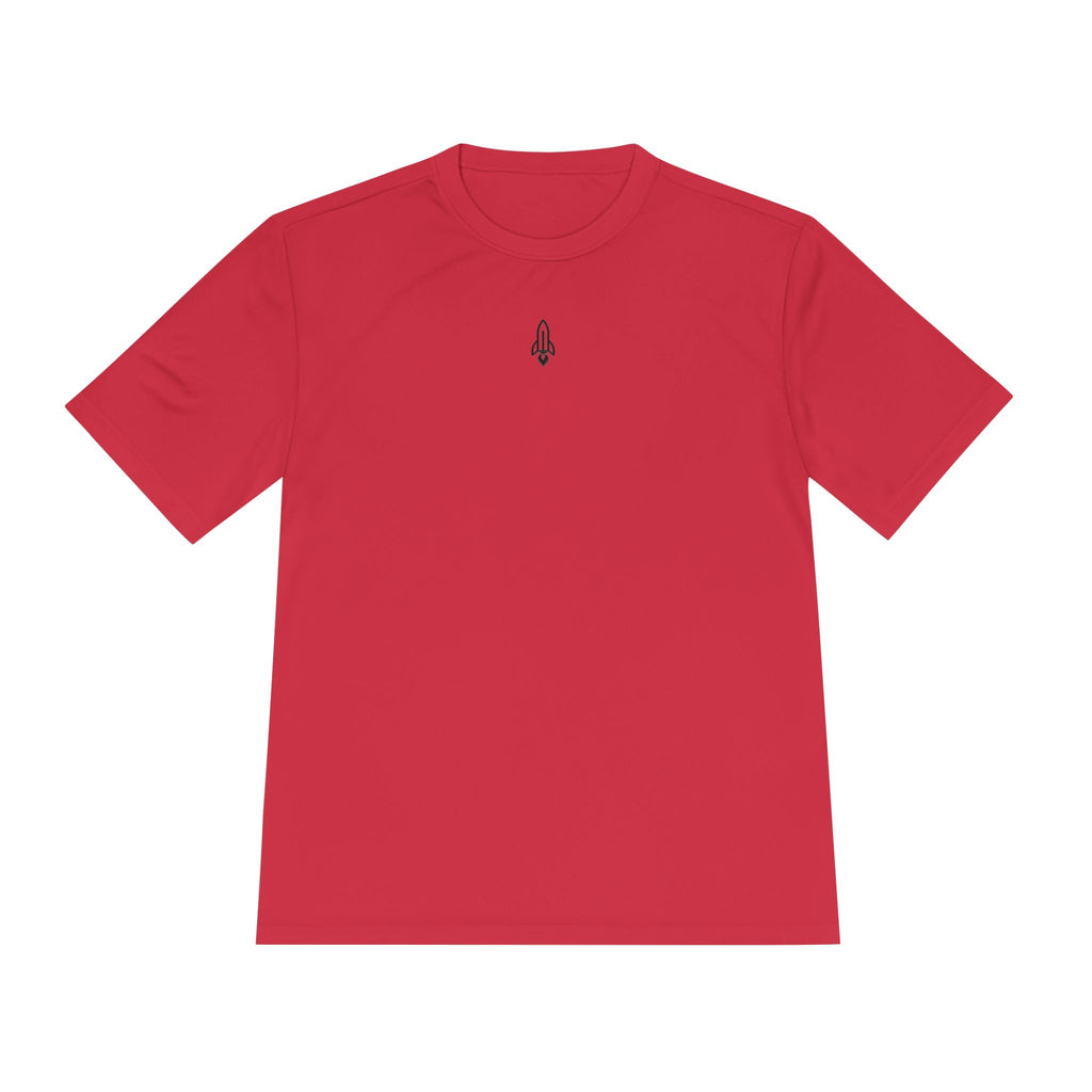 Rocketshipz Universal Co. Logo Tee — Moisture-Wicking Athletic T-Shirt