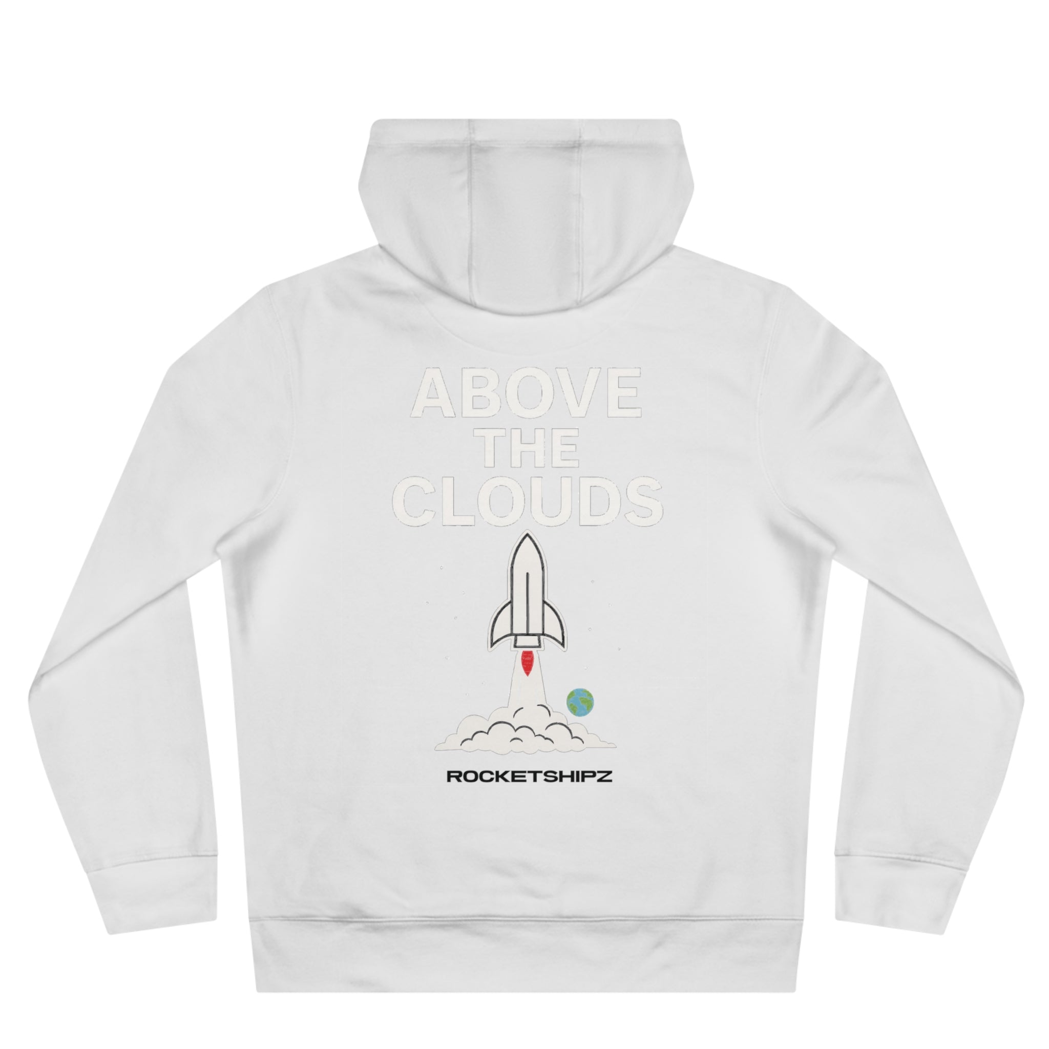 Rocketshipz "Above the Clouds" Hoodie — King Hooded Sweatshirt