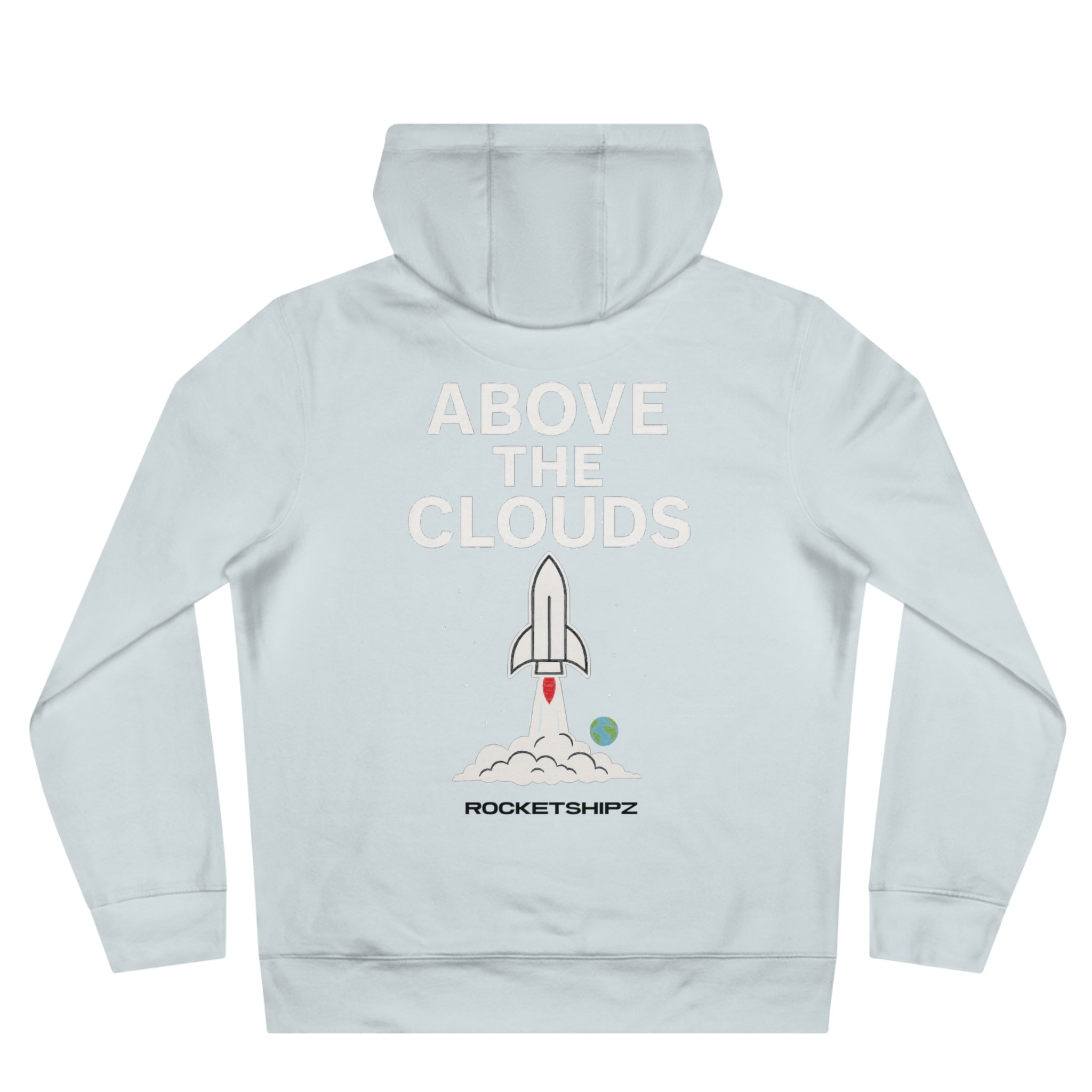 Rocketshipz "Above the Clouds" Hoodie — King Hooded Sweatshirt