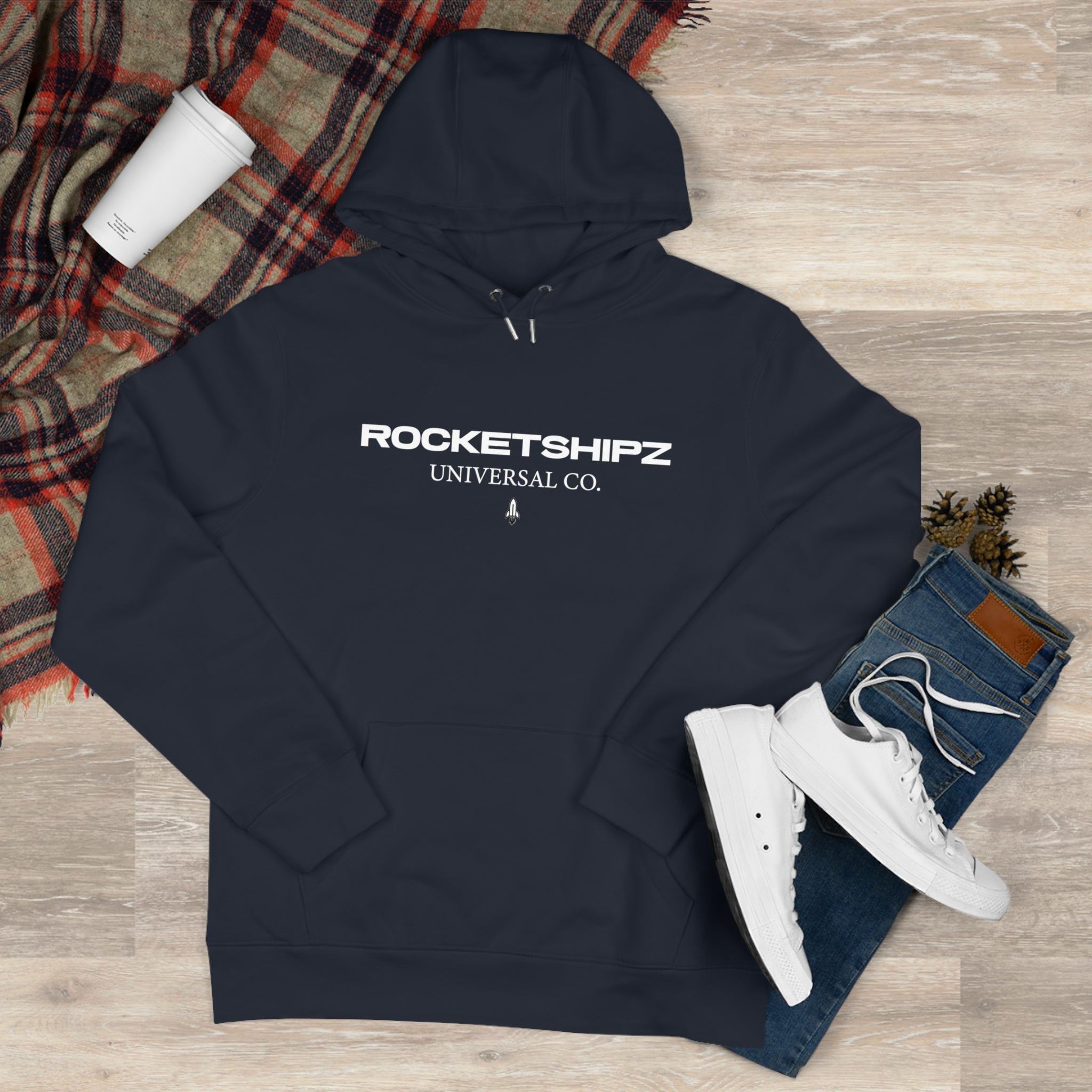 Rocketshipz "Above the Clouds" Hoodie — King Hooded Sweatshirt