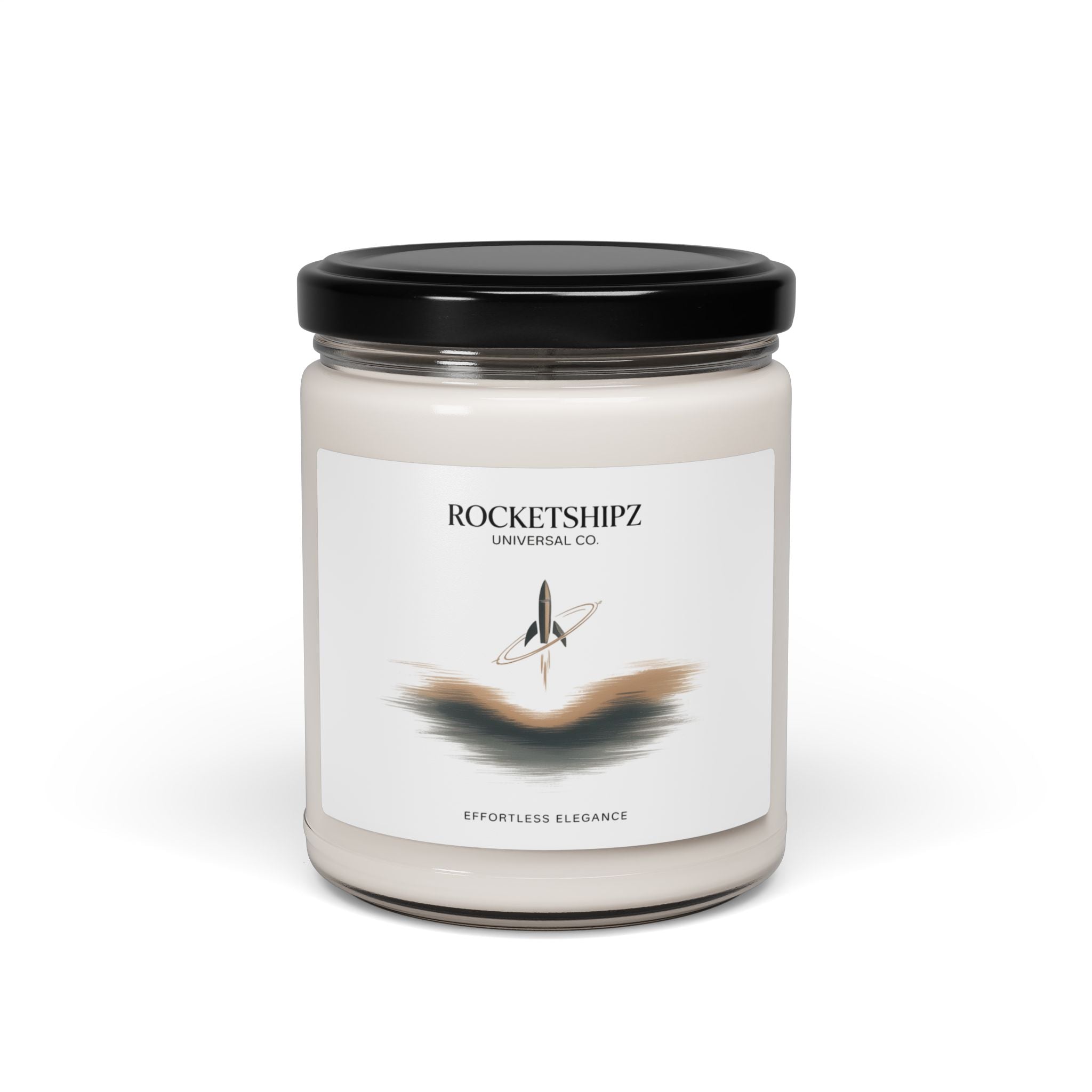 Minimalist Neutral Scented Soy Candle, 9oz | Quiet Luxury, Elevated Basics