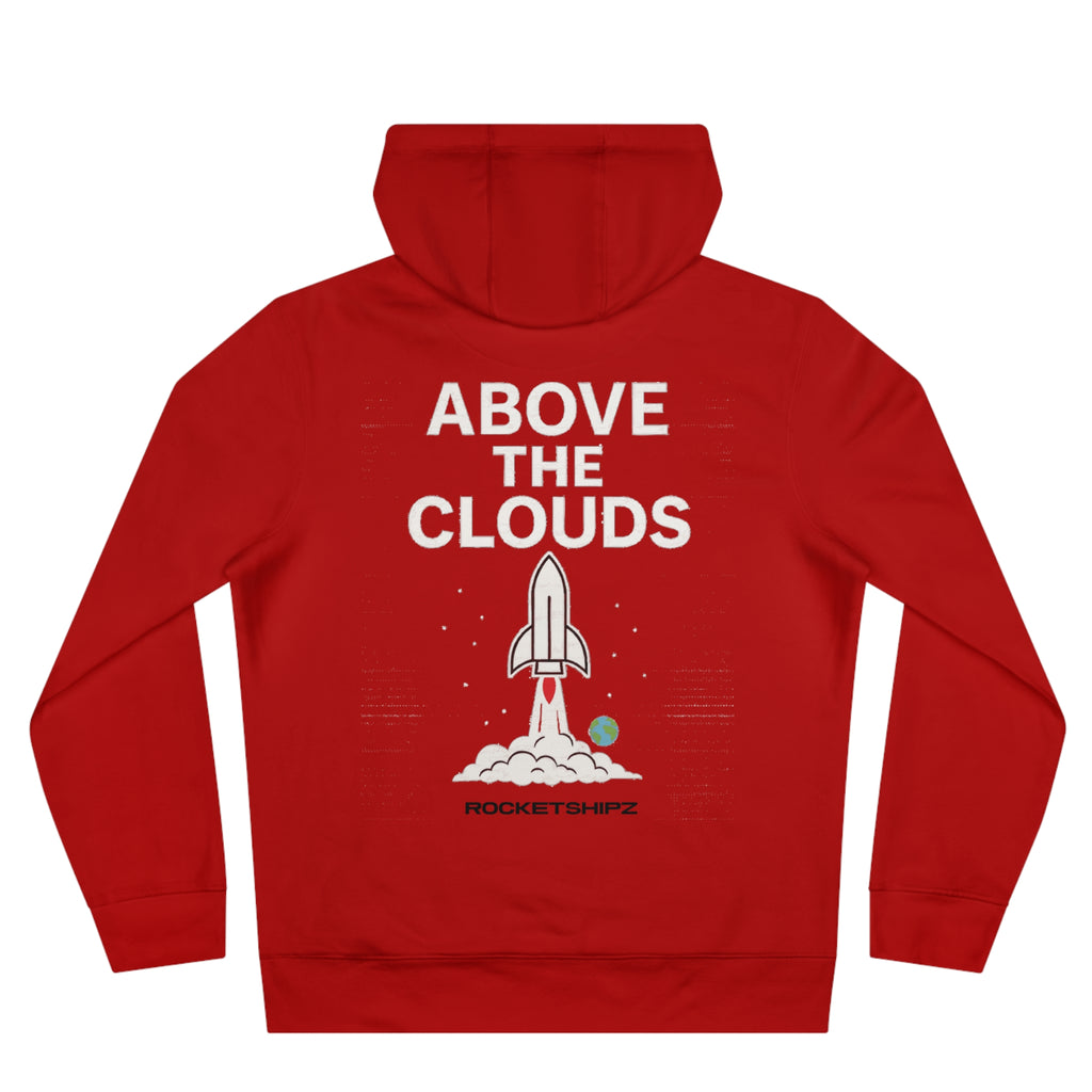 Rocketshipz "Above the Clouds" Hoodie — King Hooded Sweatshirt